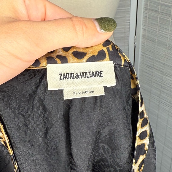 Zadig & Voltaire Talini Jac Python Shirt - Picture 7 of 9
